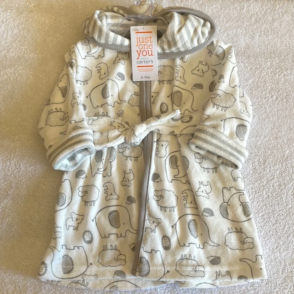 Carter’s just one you. Baby bathrobe 0-9 Months - Picture 1 of 5